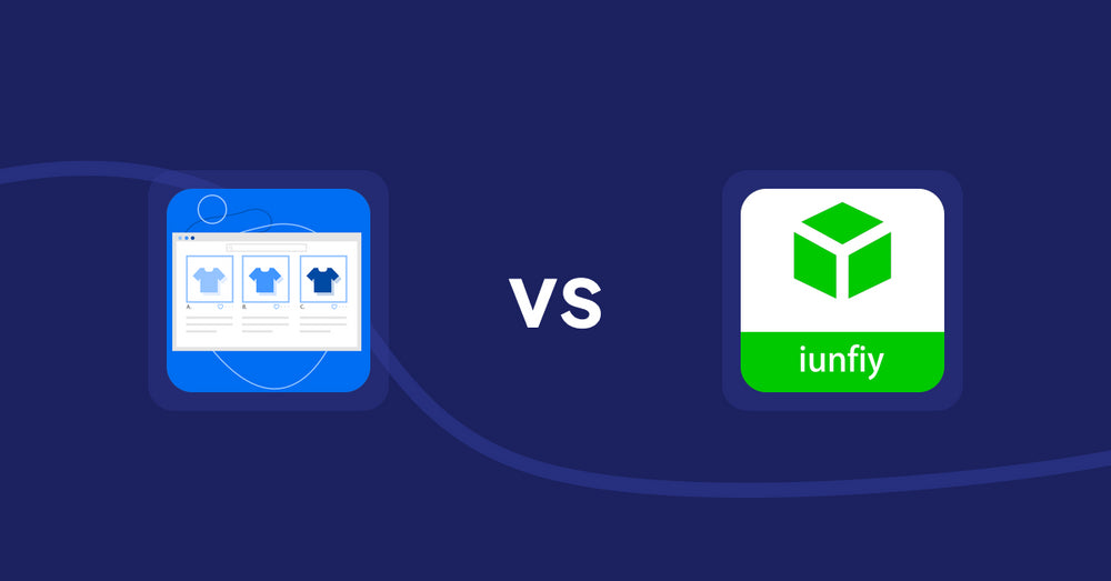 Shopify Product Display Apps: Hura Product Showcase Builder vs. iunfiy • Related Products