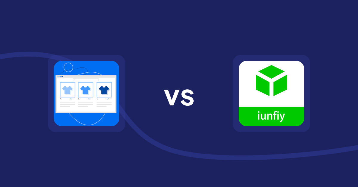 Shopify Product Display Apps: Hura Product Showcase Builder vs. iunfiy • Related Products