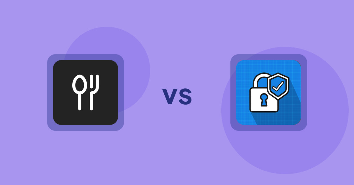 Shopify Product Display Apps: ServeUp ‑ Restaurant Menu vs B2B Essential Locks