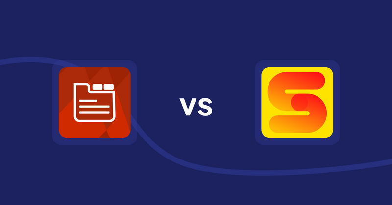 Shopify Product Display Apps: Tabs: SEO Product Tabs with AI vs ST: Inventory & Sold Count Pro