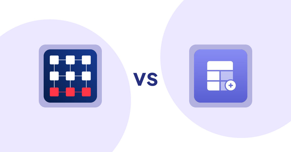Shopify Product Display Apps: Out‑of‑Stock Police vs Eazy Specification Tags Table