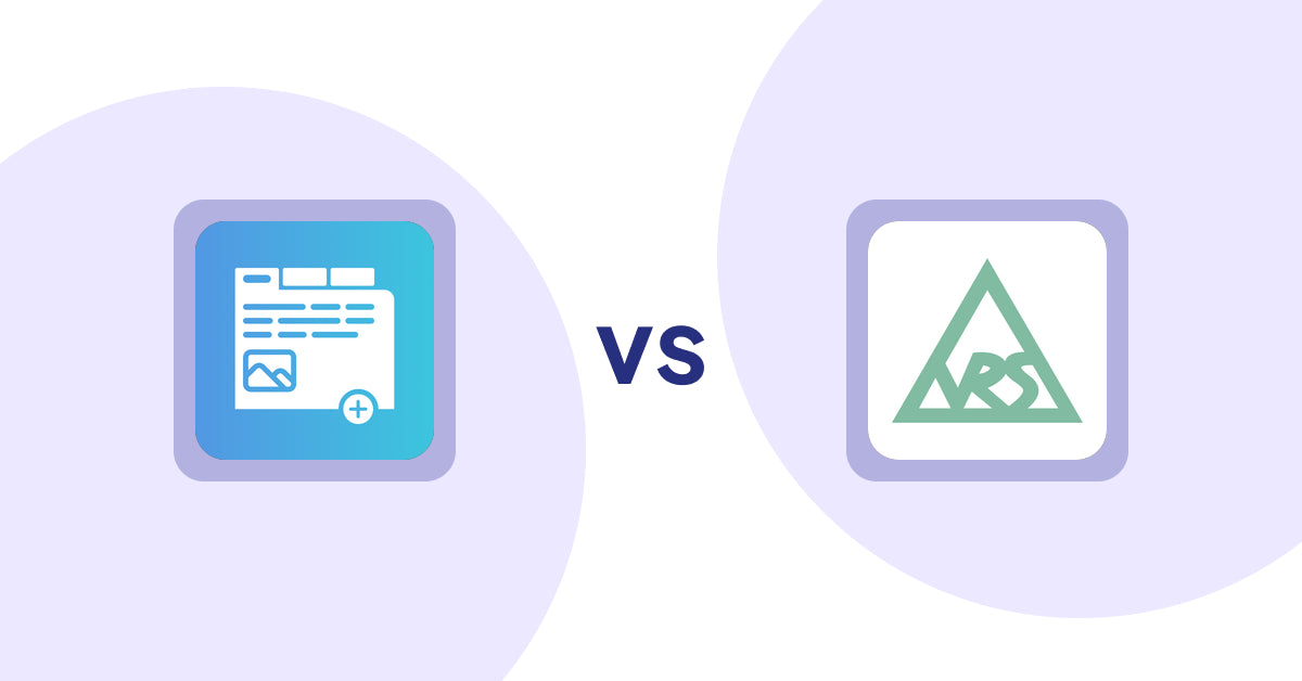 Shopify Product Display Apps: Advanced Product Tabs vs VRSHOPii