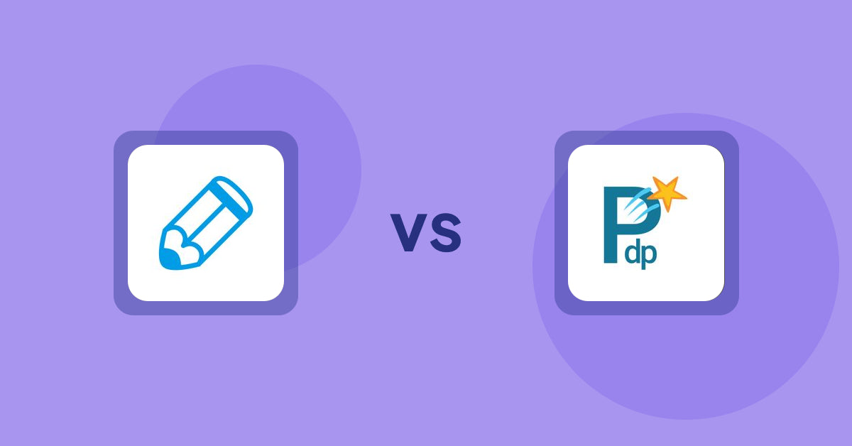 Shopify Product Display Apps: Writer Sofia vs PDP Star