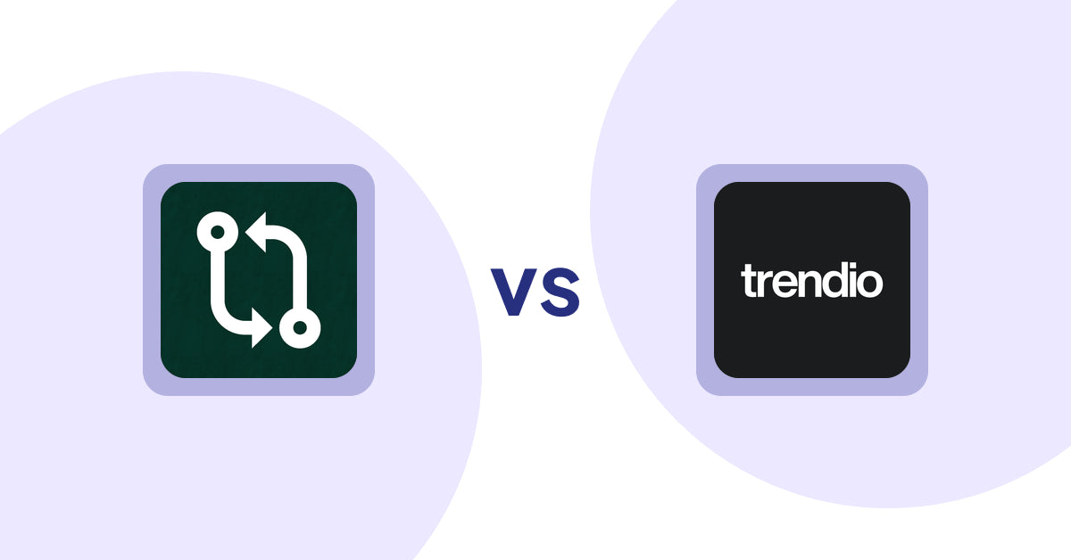 Shopify Product Display Apps: Compareder ‑ Product Compare vs Trendio