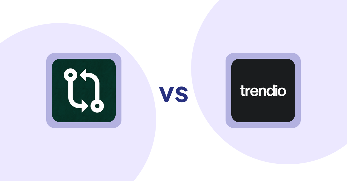 Shopify Product Display Apps: Compareder ‑ Product Compare vs Trendio