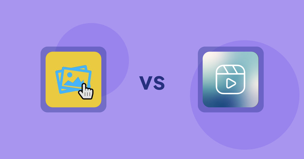 Shopify Product Display Apps: Singleton | Second Image Hover vs Reelify ‑ Shoppable Reel Video