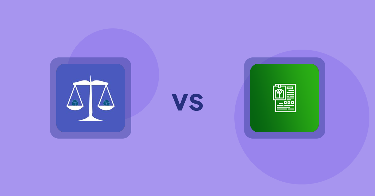Shopify Product Display Apps: Equate ‑ Product Compare vs OC Product Size Chart