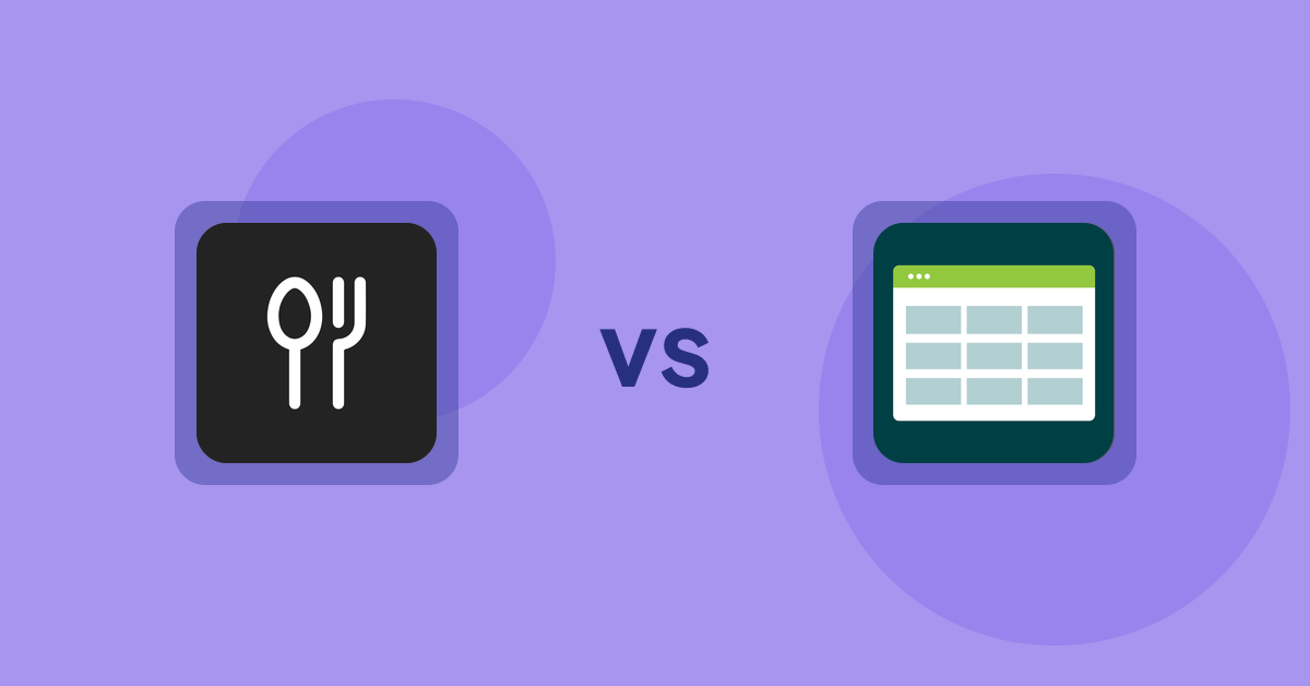 Shopify Product Display Apps: ServeUp ‑ Restaurant Menu vs Product Table