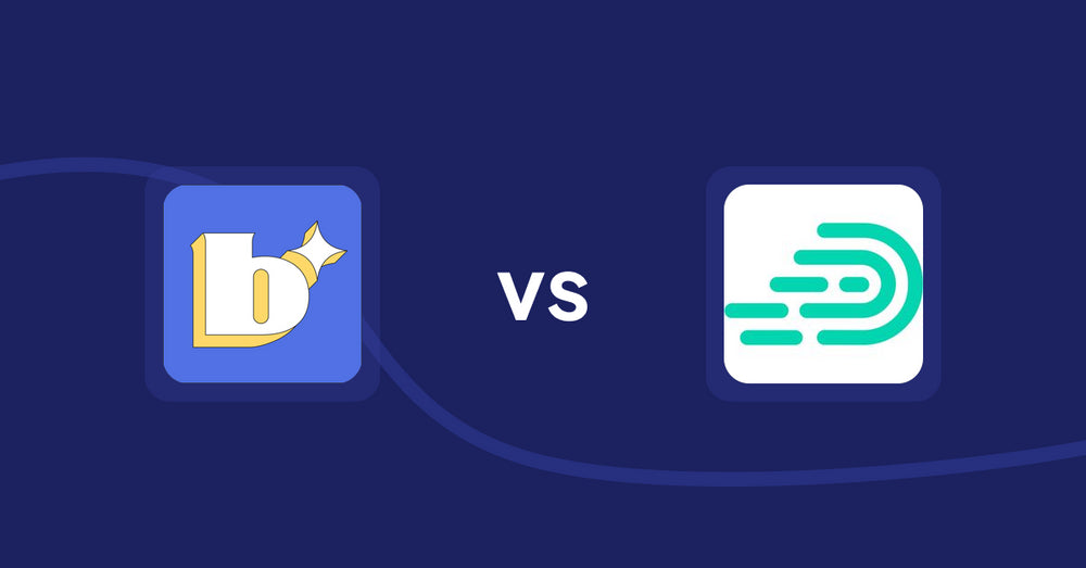 Shopify Product Display Apps: Because: CRO + Personalization vs Describely: Bulk Descriptions