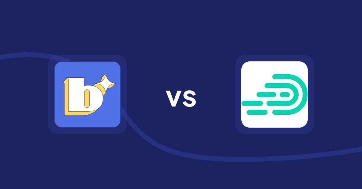 Shopify Product Display Apps: Because: CRO + Personalization vs Describely: Bulk Descriptions