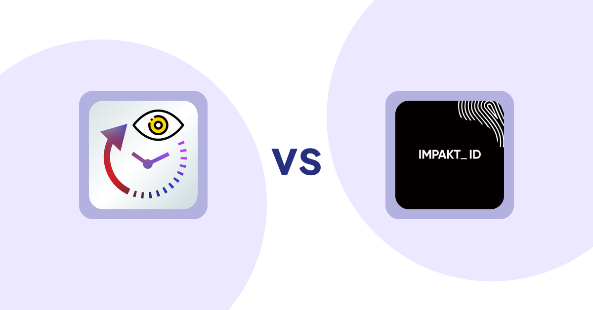 Shopify Product Display Apps: JustViewed ‑ Recently Products vs IMPAKT ID: fashion CO2 tracker