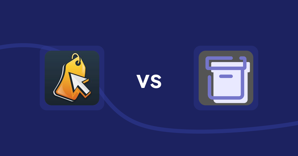 Shopify Product Display Apps: Iconic: Product Features vs. Shelfify