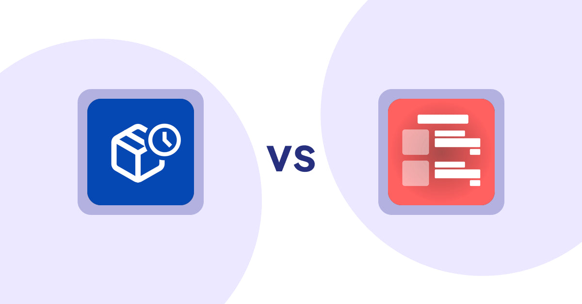 Shopify Product Display Apps: PreOrder Alpha vs Menulog