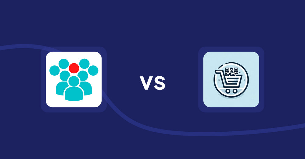 Shopify Product Display Apps: Today's Project Urgency Stock vs QR Cartify