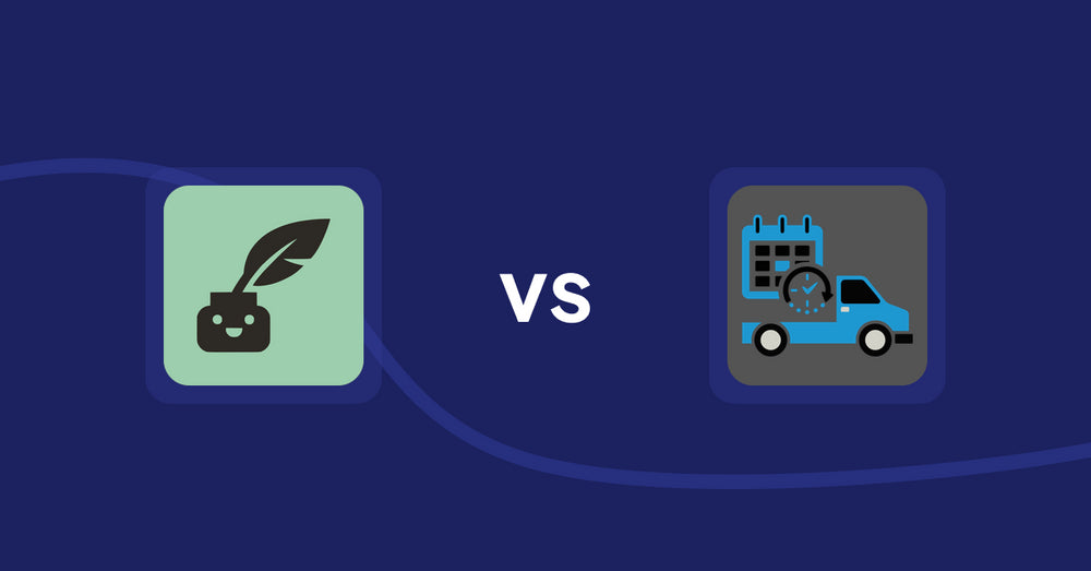 Shopify Product Display Apps: Copybuddy vs H3 Estimated Delivery