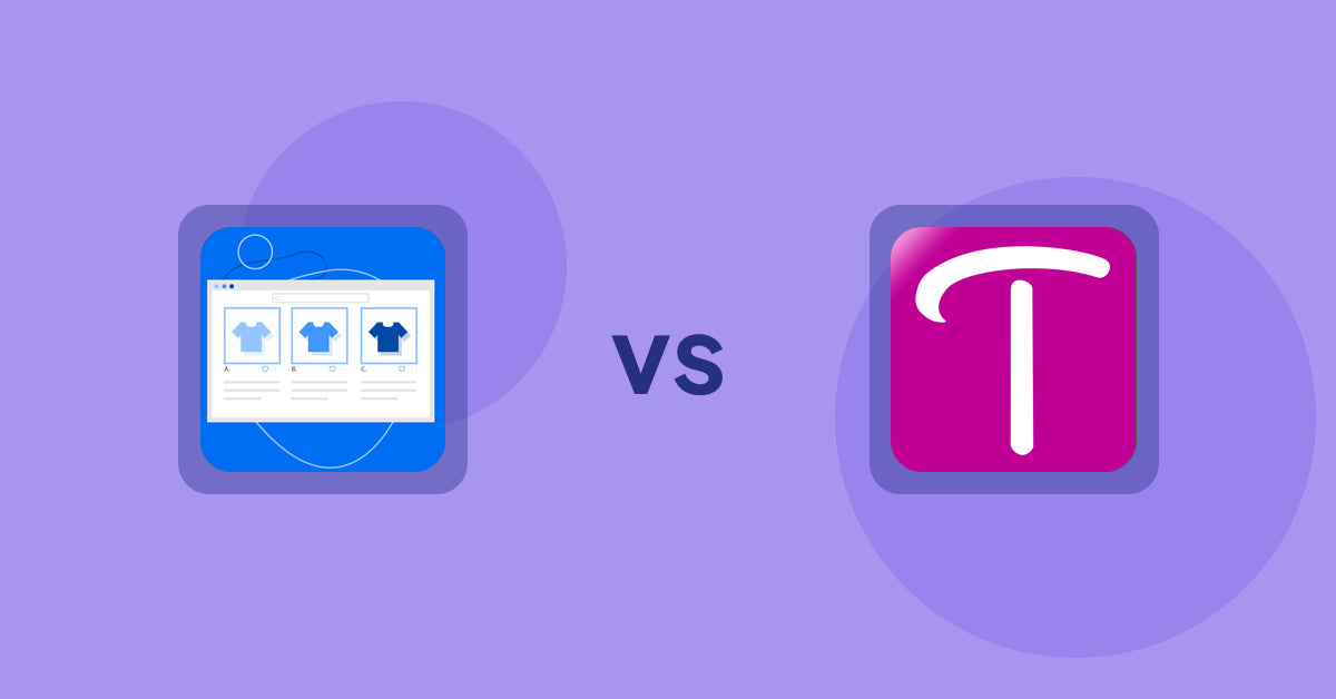 Shopify Product Display Apps: Hura Product Showcase Builder vs WS Transparency