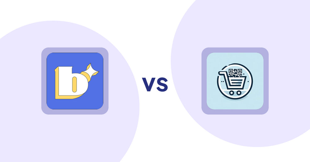Shopify Product Display Apps: Because: CRO + Personalization vs QR Cartify