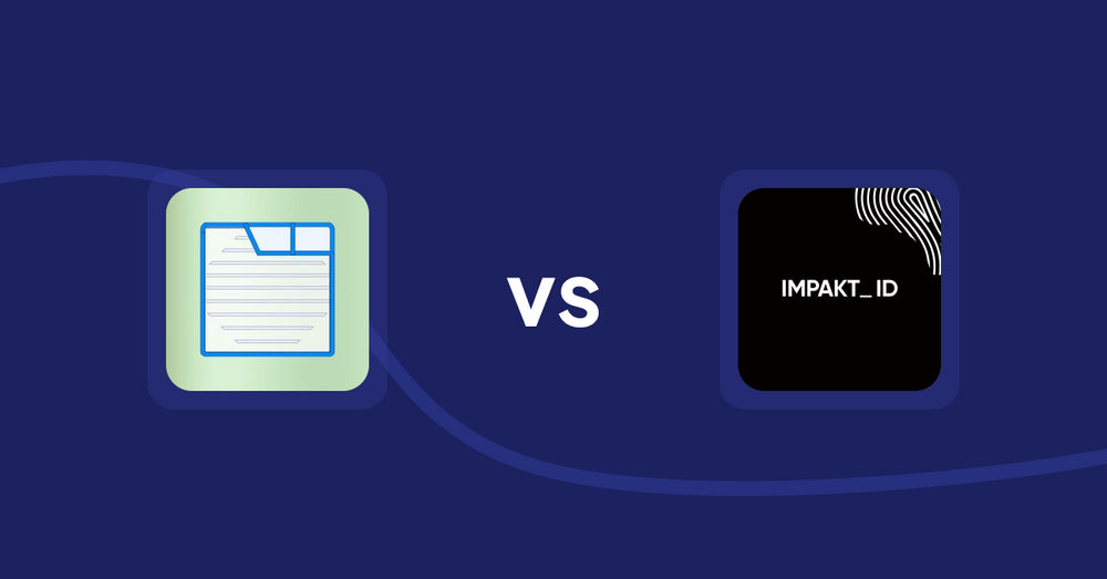 Shopify Product Display Apps: Ecom Product Descriptions vs IMPAKT ID: fashion CO2 tracker