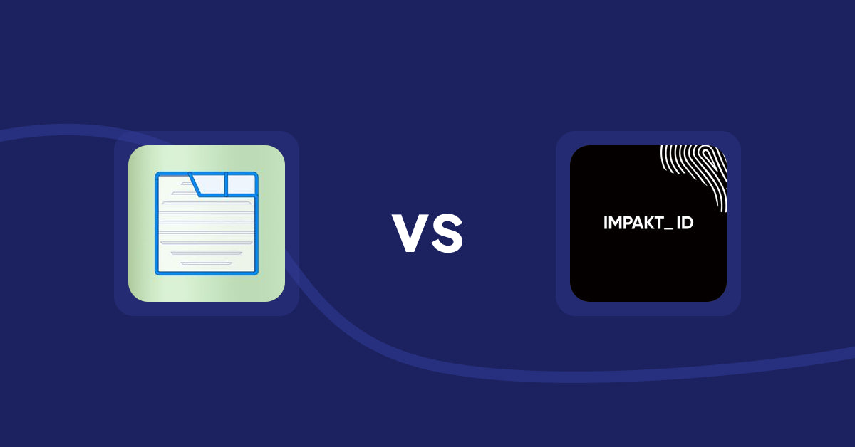 Shopify Product Display Apps: Ecom Product Descriptions vs IMPAKT ID: fashion CO2 tracker