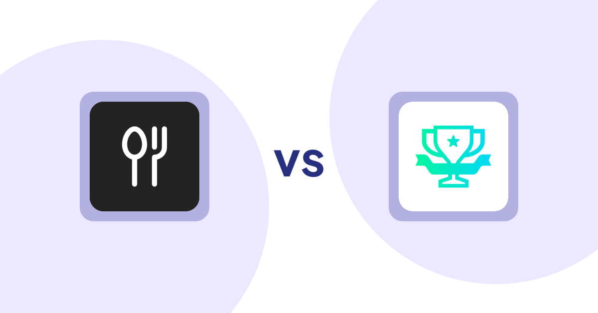 Shopify Product Display Apps: ServeUp ‑ Restaurant Menu vs らくらくランキング表示アプリ｜リテリア Ranking