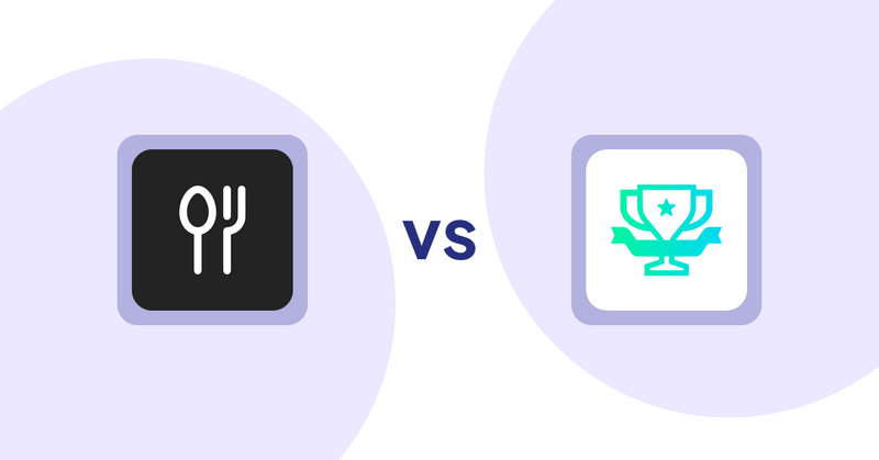 Shopify Product Display Apps: ServeUp ‑ Restaurant Menu vs らくらくランキング表示アプリ｜リテリア Ranking