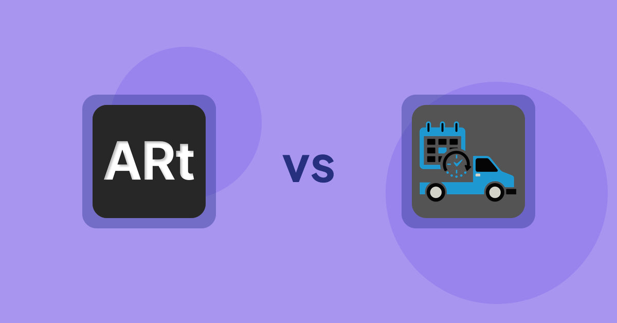 Shopify Product Display Apps: Wall Art Viewer AR vs. H3 Estimated Delivery