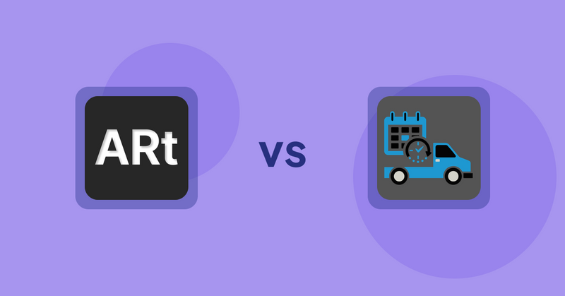 Shopify Product Display Apps: Wall Art Viewer AR vs. H3 Estimated Delivery