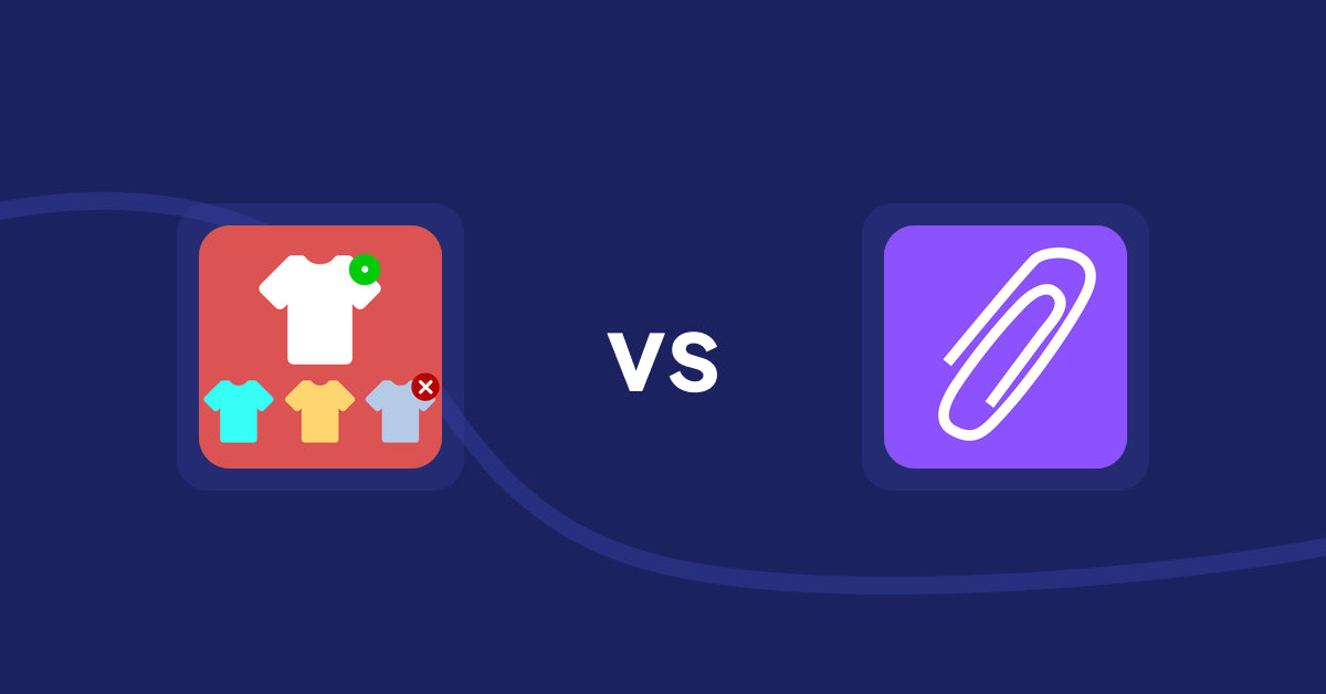 Shopify Product Display Apps: ST: Product & Collection Sort vs Agile Attachments