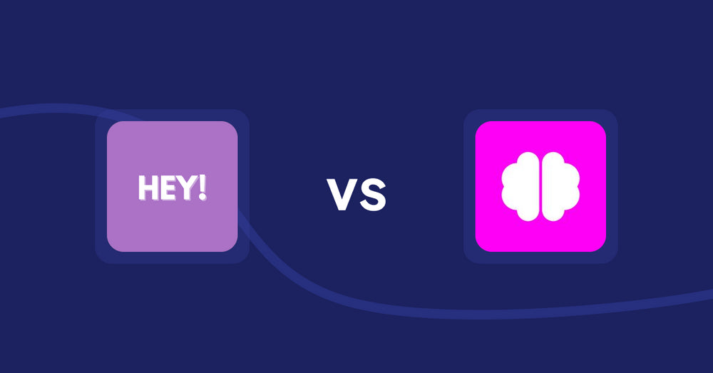 Shopify Product Display Apps: Hey! Product Page Banner & Text vs Brainy: AI SEO & Content Boost