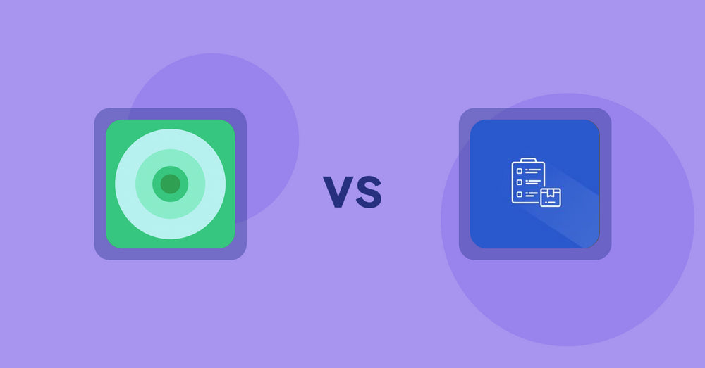 Shopify Product Display Apps: Hey!Scarcity Low Stock Counter vs Addify ‑ Products Table List