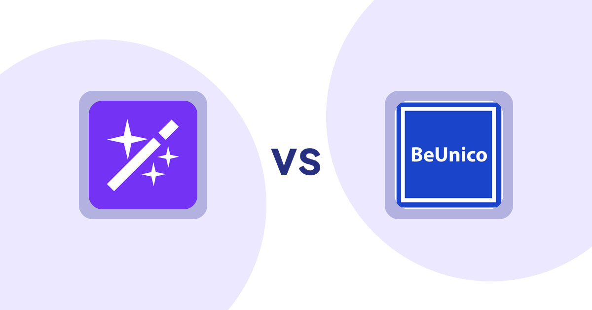Shopify Product Display Apps: Magi ‑ AI Write Description vs. BeUnico