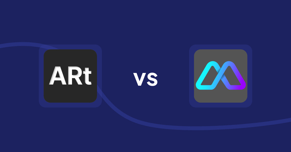 Shopify Product Display Apps: Wall Art Viewer AR vs. Metadrob: Create Virtual Store