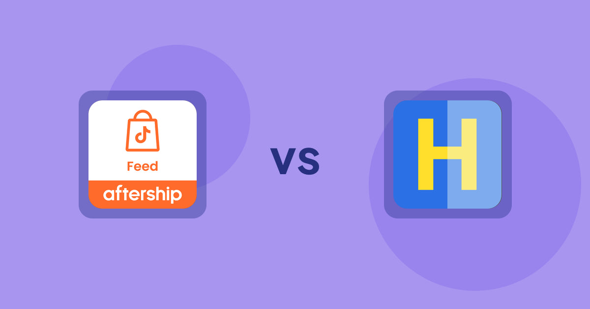 Shopify Product Display Apps: AfterShip Feed for TikTok Shop vs HiVar: Hide Sold Out Variants