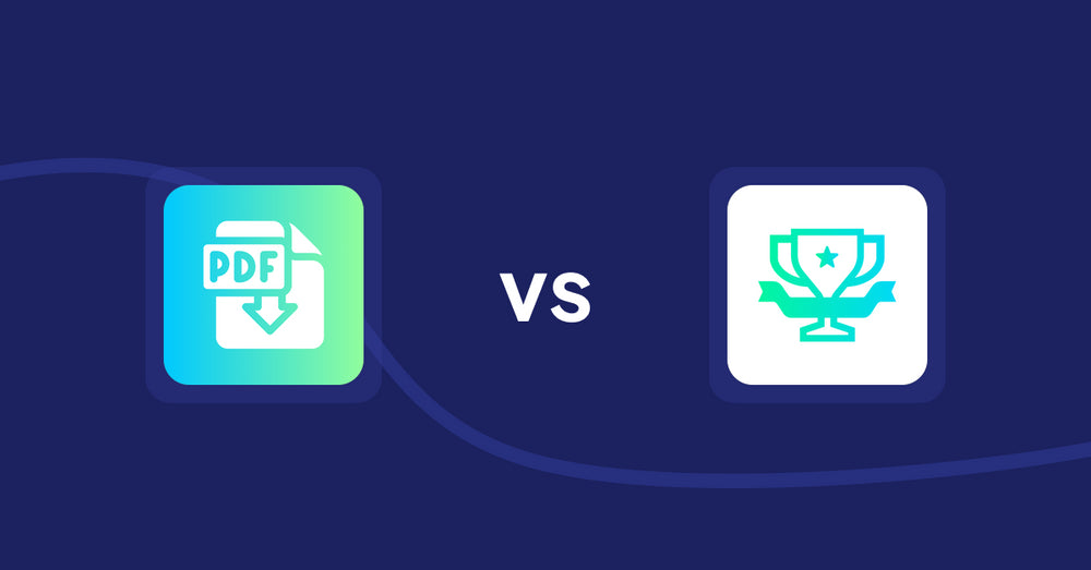 Shopify Product Display Apps: Hukify ‑ PDF Catalog Printer vs らくらくランキング表示アプリ｜リテリア Ranking