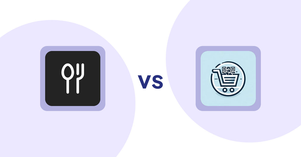 Shopify Product Display Apps: ServeUp ‑ Restaurant Menu vs QR Cartify
