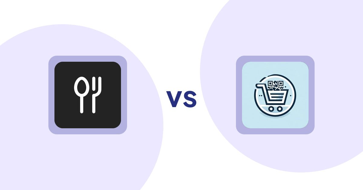 Shopify Product Display Apps: ServeUp ‑ Restaurant Menu vs QR Cartify