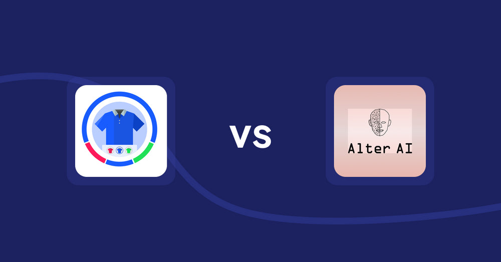 Shopify Product Display Apps: EVS ‑ Easy Variation Swatches vs Alter AI Virtual Try‑on