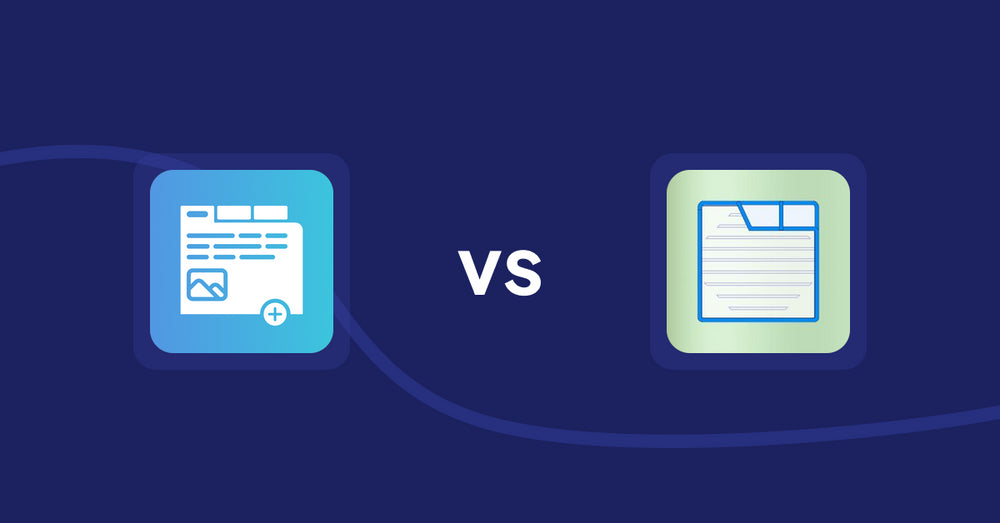 Shopify Product Display Apps: Advanced Product Tabs vs Ecom Product Descriptions