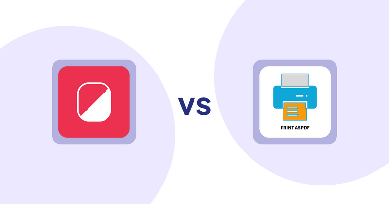 Shopify Product Display Apps: Poloriz ‑ Shoppable Stories vs LitPDP ‑ Print as PDF