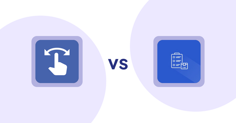 Shopify Product Display Apps: HypeSwipe: Swipes to Sales vs Addify ‑ Products Table List