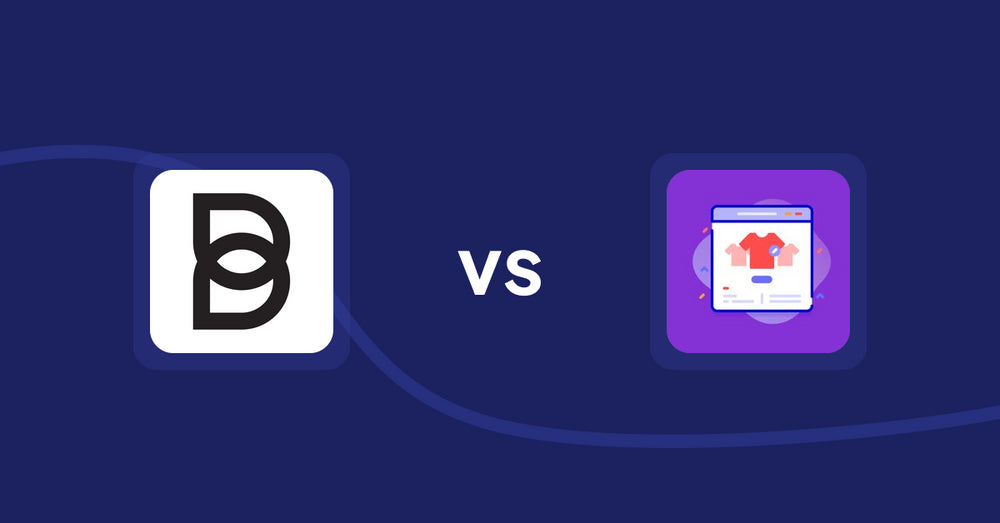 Shopify Product Display Apps: Botika: AI Models Pro Photos vs Variant Title Magic