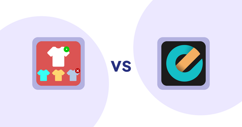 Shopify Product Display Apps: ST: Product & Collection Sort vs Price Calculator by Dimensions