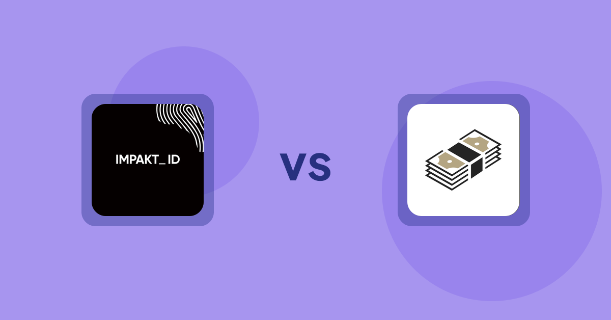 Shopify Product Display Apps: IMPAKT ID: fashion CO2 tracker vs シンプルクラウドファンディング｜お手軽自社クラファン