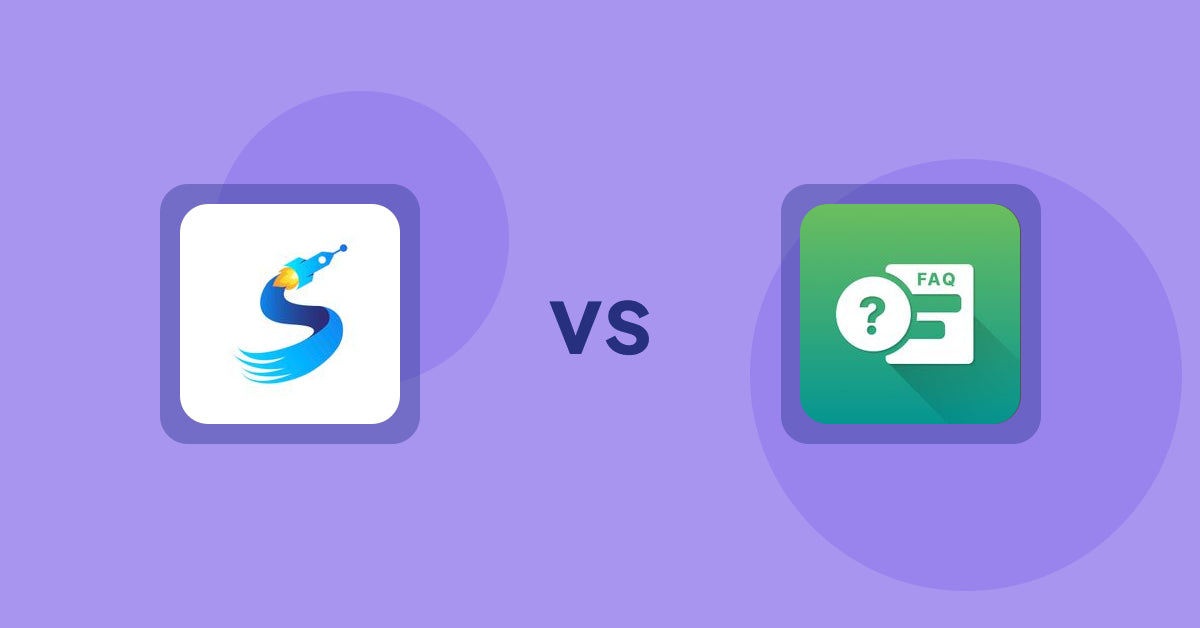 Shopify Product Display Apps: Sortimize Collection Sort vs FAQ Expert: Product FAQ