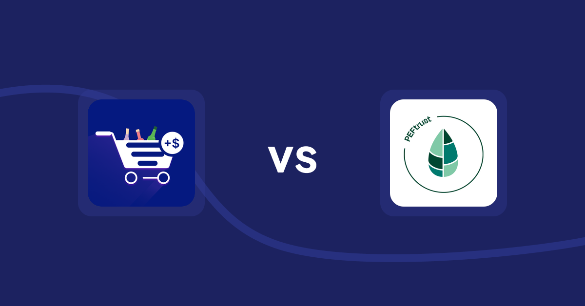 Shopify Product Display Apps: Pfand ‑ Deposit & Cart Fee vs Peftrust