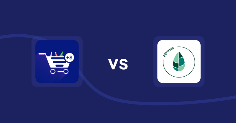 Shopify Product Display Apps: Pfand ‑ Deposit & Cart Fee vs Peftrust