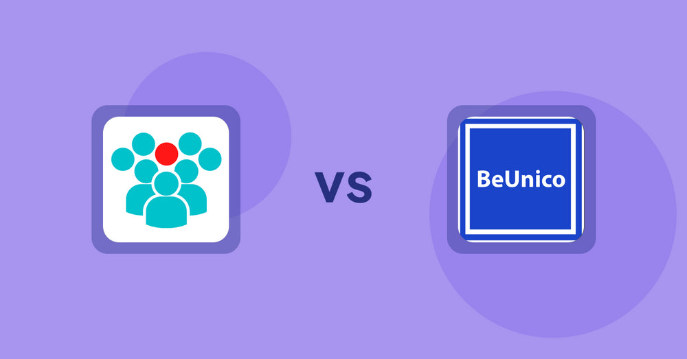 Shopify Product Display Apps: Today's Project Urgency Stock vs BeUnico