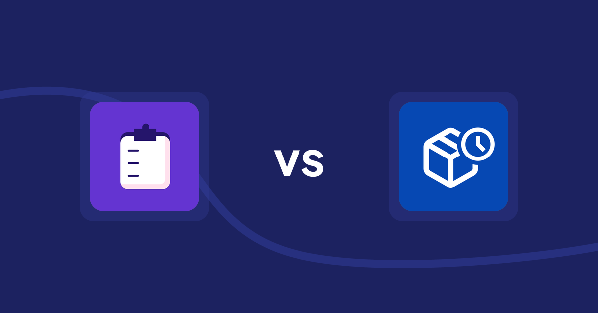 Shopify Product Display Apps: WSH Order Form & ReOrder vs PreOrder Alpha