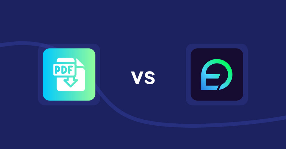 Shopify Product Display Apps: Hukify ‑ PDF Catalog Printer vs EasyDisplay: Product Showcase