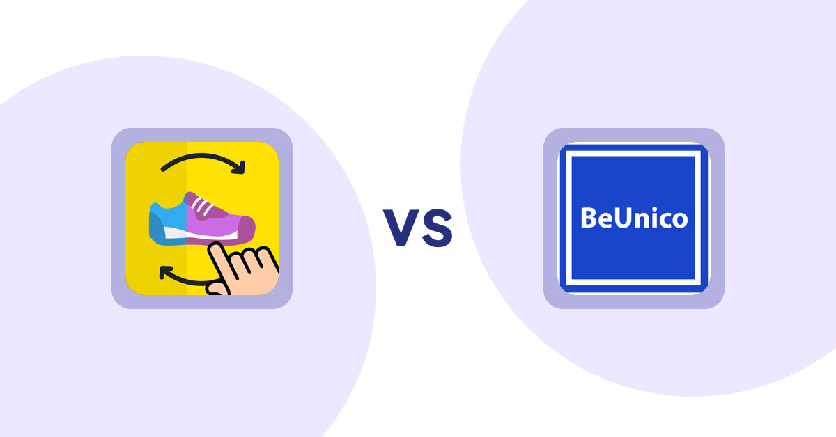 Shopify Product Display Apps: GG Quick View & Hover Slider vs BeUnico